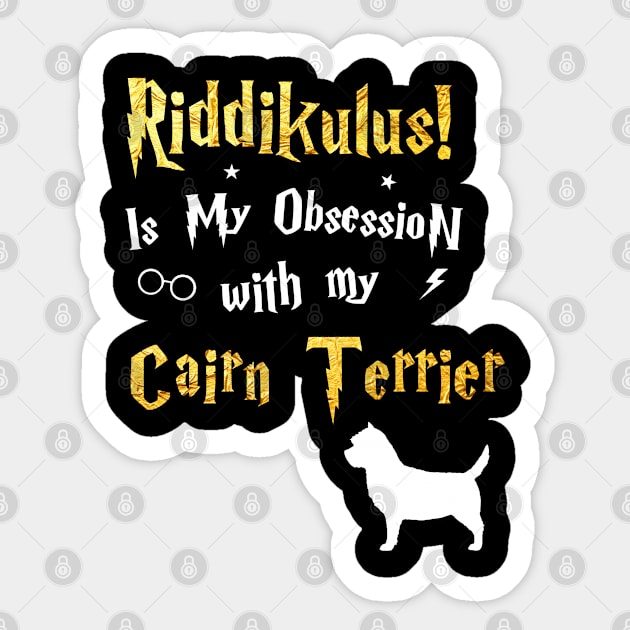 Cairn Terrier Sticker by dogfather